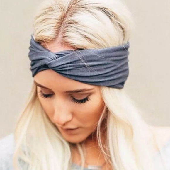 Pawsitively Posh Accessories - {CORBYN} stretchy knot twist head wrap band